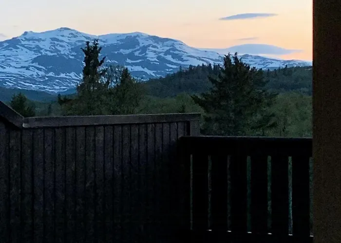 Panoramic In The Heart Of Lägenhet Beitostolen