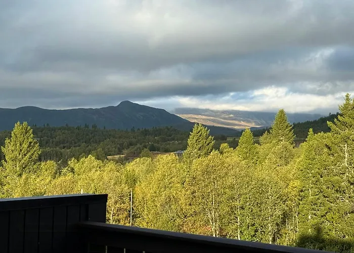 Panoramic In The Heart Of Lägenhet Beitostolen